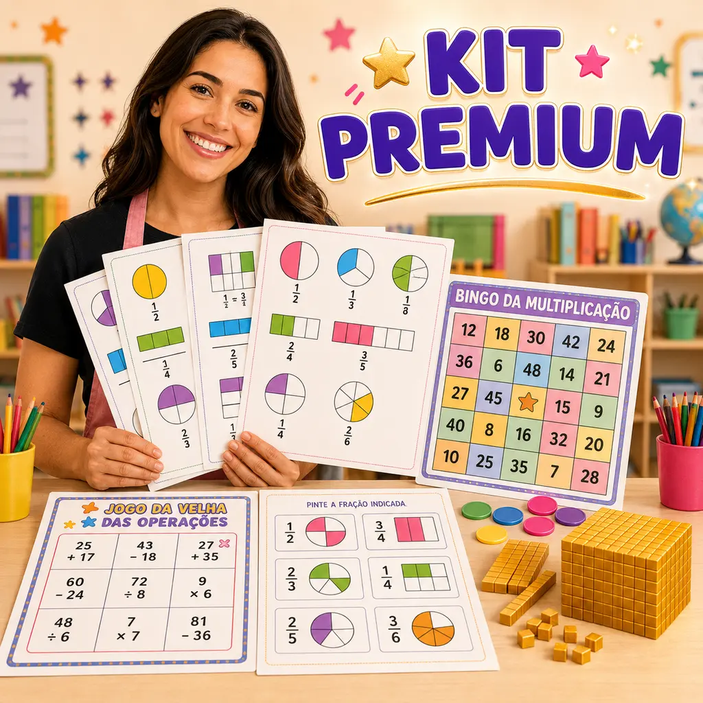 Kit Frações + 90 atividades extras